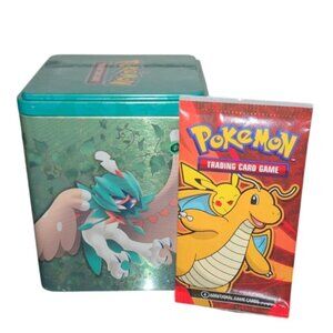 Pokémon Trading Card Collectors Tin & 2024 McDonald's card pack